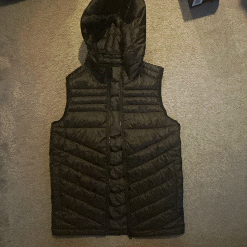 Jack jones black quilted - &,