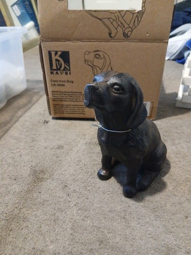Cast iron dog perfect - cast,