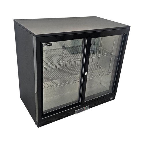 Bottle fridge low double - bottle,