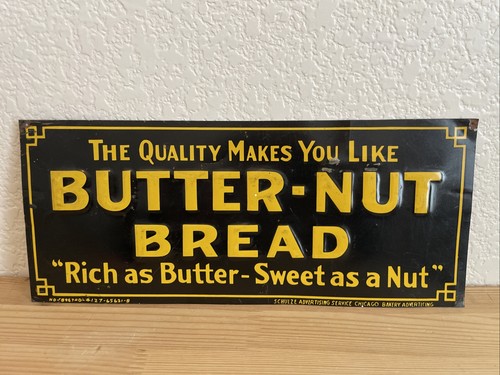 Vintage butter nut - bread, tin