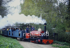 Gwynedd No. 316 Narrow Gauge Steam Locomotive & Train 1995 Original 35mm Slide