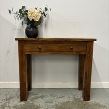 Mango Wood Rustic Console