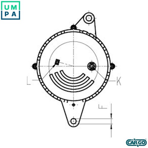 Alternator 032 113 489 - 113, for