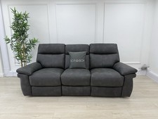 Furniture Village Serene 3 Seater Sofa , Recliner, Headrest, Lumbar - Delivery 