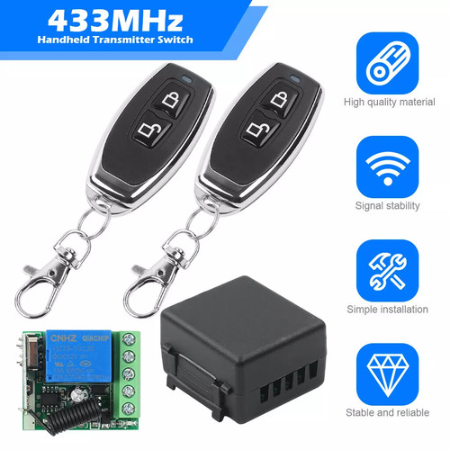 Relay wireless garage - 2x, rf