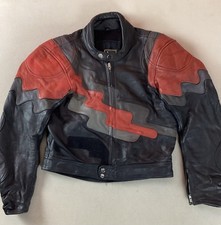 Vintage leather biker jacket - vintage,