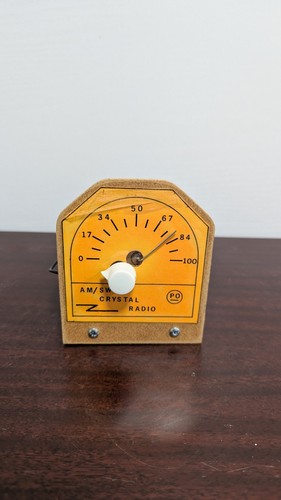 Crystal radio kit with - am/sw,