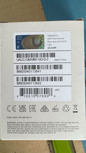 Ubiquiti uacc 10g d 2 - ubiquiti, uacc-om-mm-10g-d-2