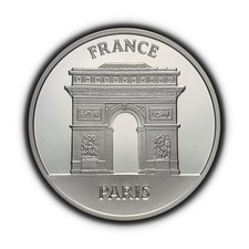 FRANCE. 2001, Medal, Silver -