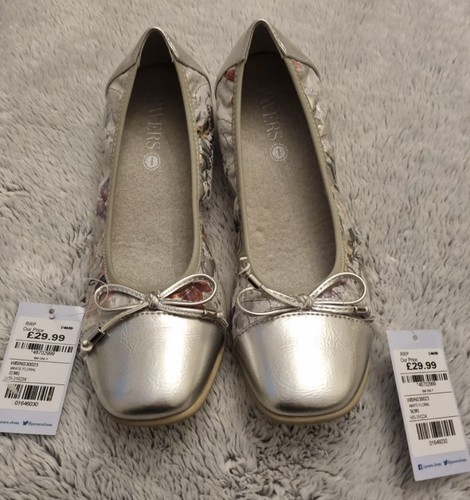 Pavers floral ballet pumps - pavers,