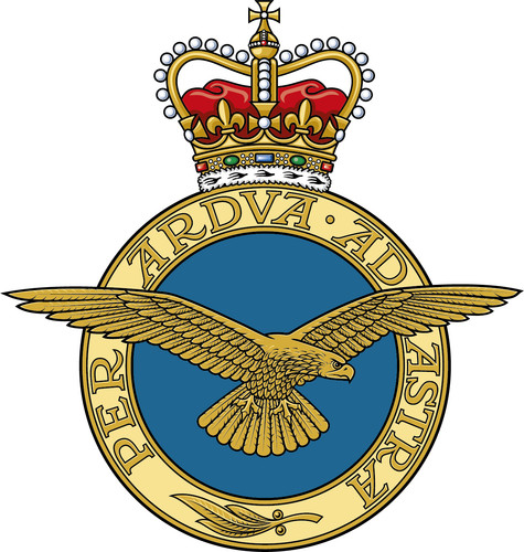 Raf squadrons queen crown - raf, queen's