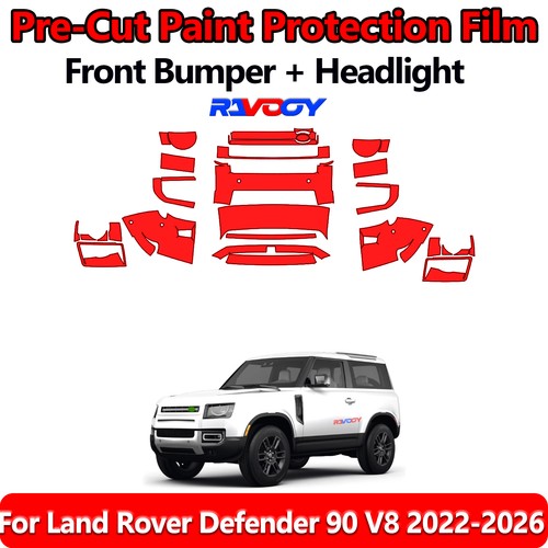 5mil precut front - front, bumper