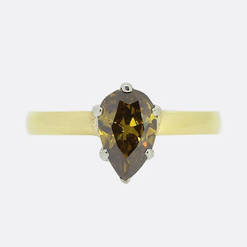 Carat fancy golden brown - carat,