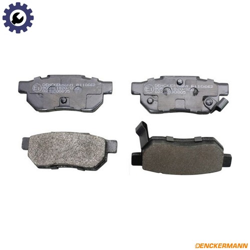 Brake pad set disc - pad,
