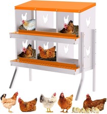 Chicken Nesting Box 6 Holes