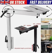 360° Adjustable Swivel Table Leg Swing Out Arm for Campervan Caravan Boat Yacht