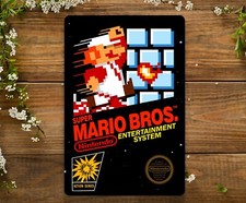 Metal Wall Plaque, Super Mario