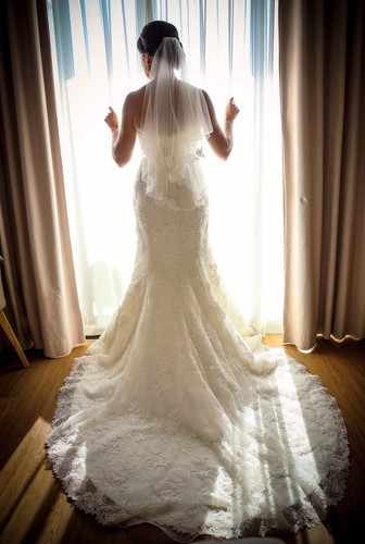 Wedding dress size - , designer
