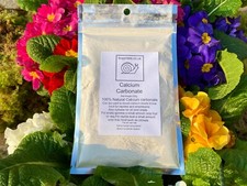 Calcium carbonate, Great for Giant African Land snails, Tortoise, Reptiles, 200g
