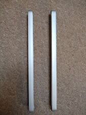 Cabinet/Wardrobe Handle 330mm x 15mm (288mm Fixing Centre) - CHROME/LIGHT GREY