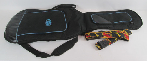 Padded electric guitar - guitar, bag