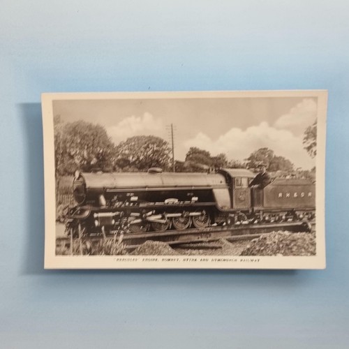 Narrow gauge railway postcard - narrow,