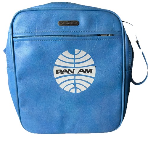 1960s samsonite pan blue - pan, am