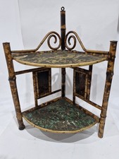 Antique Bamboo corner shelf
