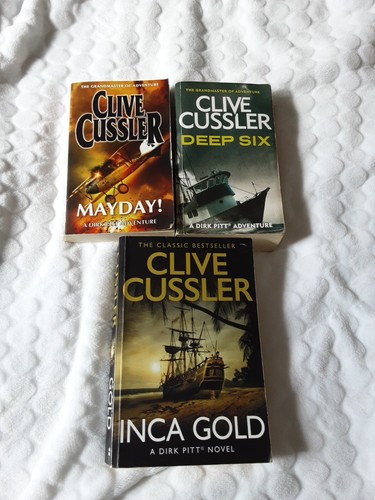 Clive cussler paperback - paperback, books