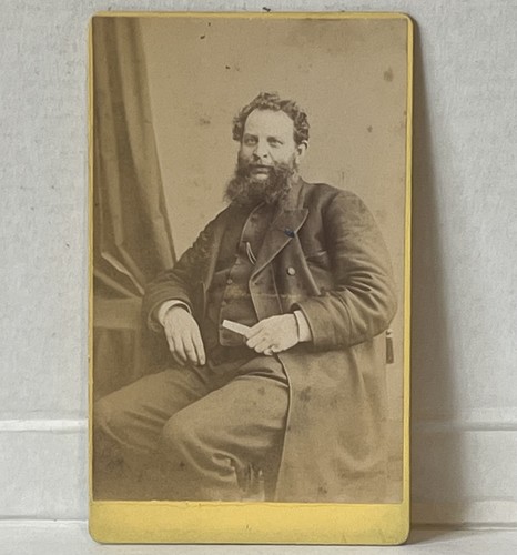 Antique victorian masonic cdv - victorian,