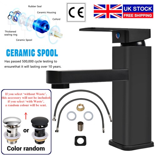 Modern black square waterfall - square,