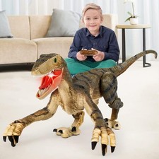 Remote Control Dinosaur Toys Age 6+,Electronic Walking Dinosaur with