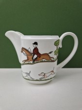 COALPORT HUNTING SCENE small jug creamer