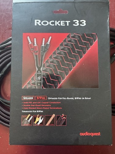 Audioquest rocket33 pair - rocket33-8, ft.pair