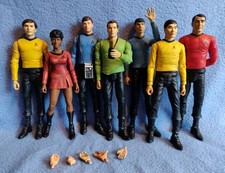 Star Trek The Original Series x7 Diamond Select 7 Inch Figures. Kirk Spock Mccoy