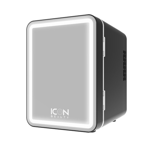 Mini fridge with led mirror - mini,