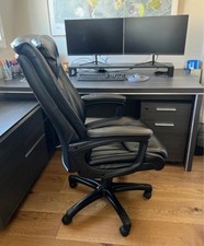 Office desk and chair set adult