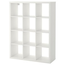 New IKEA KALLAX White Shelving
