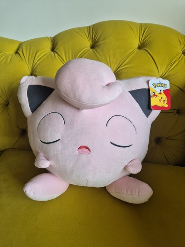 Jigglypuff sleeping plush - jigglypuff,