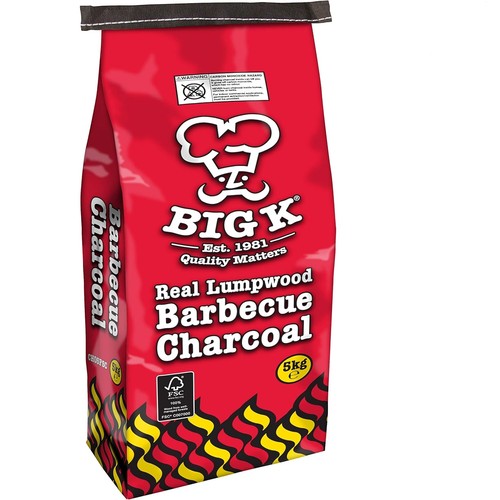 Lumpwood charcoal 5kg bag - lumpwood,