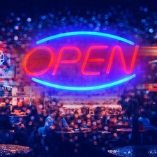 LED Shop Open Neon Sign Light