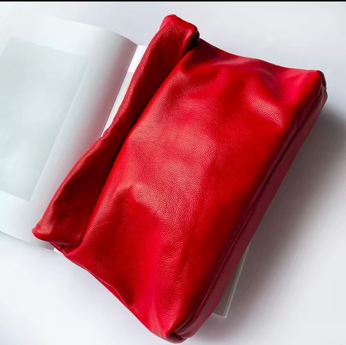Genuine leather fold - fold, over