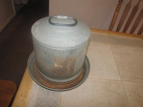 Vintage primitive galvanized - vintage,