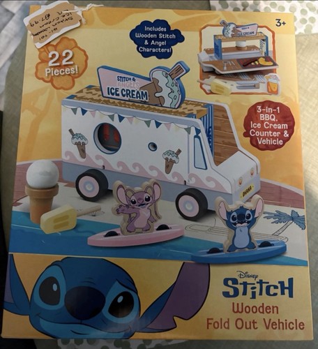Disney stich wooden foldout - disney,