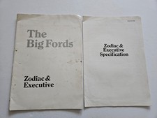 FORD ZODIAC EXECUTIVE 20 PAGES