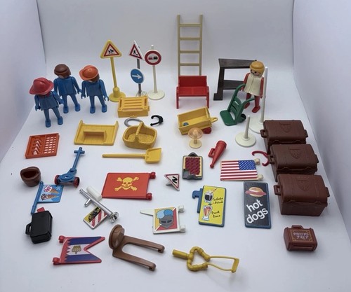 Vintage playmobil figures - vintage,