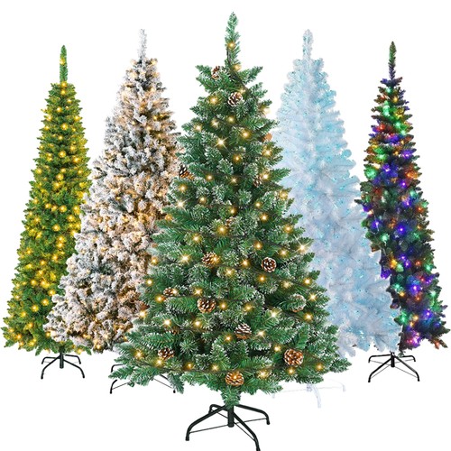 Christmas tree pre lit with - tree,