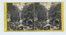 Shakespeare's Cliff Dover & Railway Line Rare Stereoview By Sedgefield 