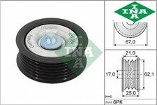 V-RIBBED GUIDE PULLEY 532 0629