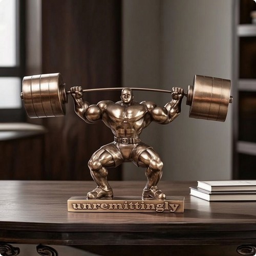 Bodybuilding figurine bronze - bodybuilding,